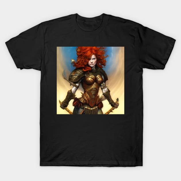 Warrior Queen T-Shirt by TheWombatsDen